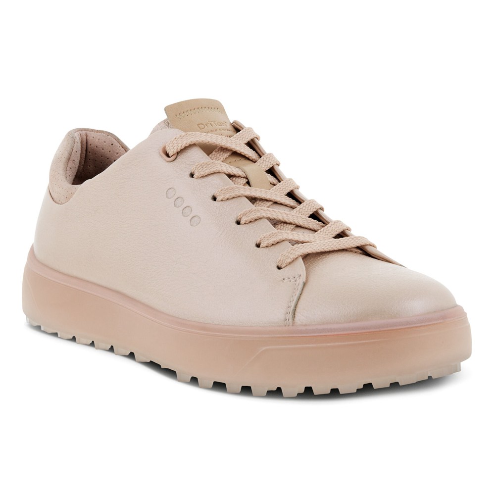 Zapatos De Golf Mujer - ECCO Tray Laced - Rosas - TNP368905